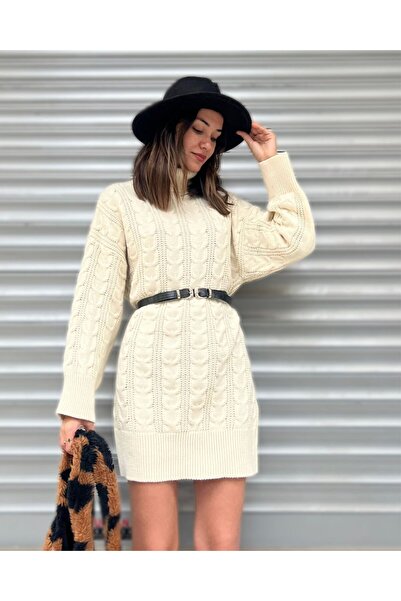 HAFT Belted Corded Fabric Tunic – Boutique Collection