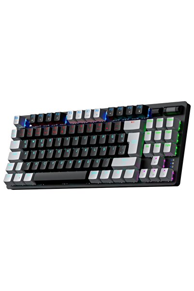 Hype Store Game Power Eva 5 60M Mekanik Red Switch Türkçe Q 88 Tuş USB Klavye...