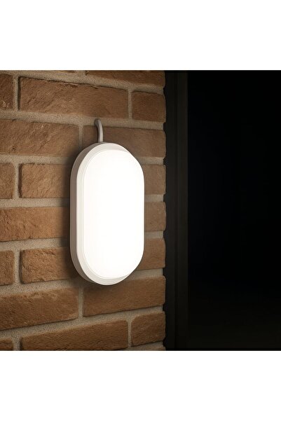 Hype Store مصباح سقف وجدار LED أبيض بيضاوي 15 وات IP65 من Aydos |   6500 كلفن...