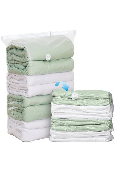 E&D Collection ® 2'li Battal Boy Vakumlu Hurç 100x100x43 80x100x38 Tabanlı Yo...