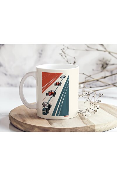 Beramussa كأس بتصميم فورمولا 1 بسيط - هدية تعكس رغبة السباقات بشكل أنيق