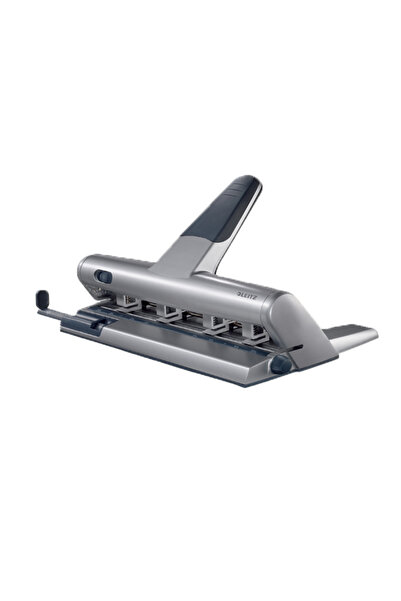 Leitz Perforator with Sleeve (Puncher) 4 Mechanism 30 Syf Gray 5114