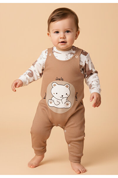 Tuabella 100% Cotton Salopet 2-Pack Baby Rompers