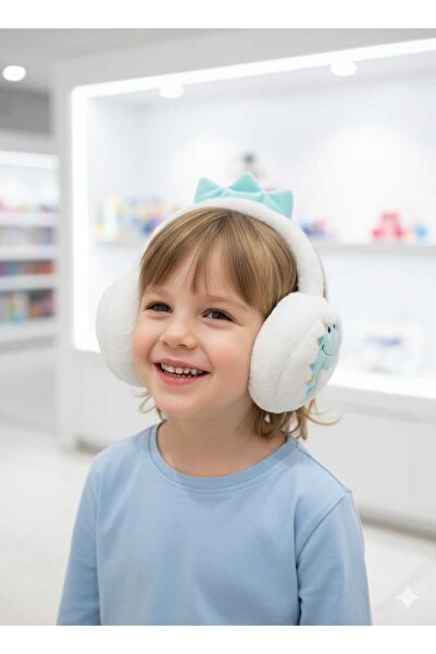 Aware Time Children's Plush Dinosaur Figured Winter Earmuff
