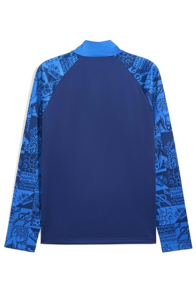 Puma Neymar Jr Playmaker 1/4 Zip 660309 Men's Sweatshirt Blue