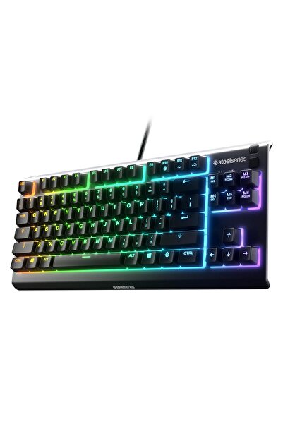 Hype Store Apex 3 Tkl Turkish Keyboard Tenkeyless, 8 Zone Rgb Lighting Turkis...