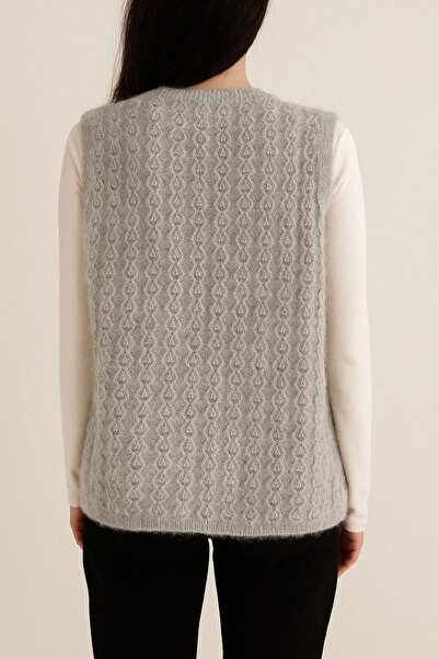 mamizya Double Pocketed Lace-Up Yumoş Vest