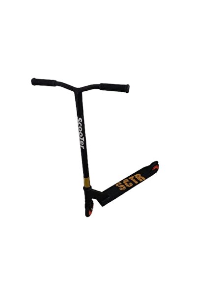 JHT Freestyle Scooter, handlebar height 68 cm, load 100 kg, Black-Yellow
