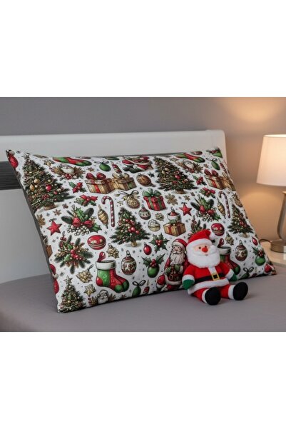 Taç New Year Pattern Pillowcase – Bring the Warmth of the New Year into Your Home