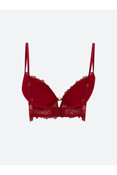 LC Waikiki Peak Yeni Sezon Balenli Dolgulu Dantelli Fantezi Tişört Sütyen