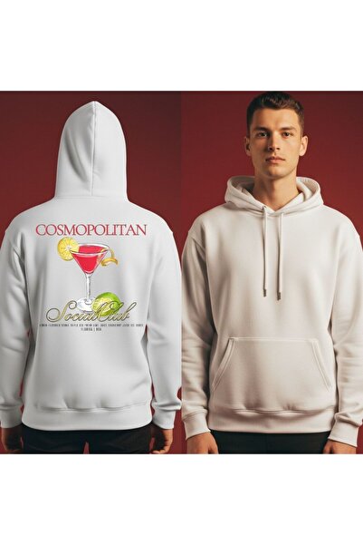 Etoile Studio Hooded 3 Thread Cocktail O Oversized Sweatshirt - Unisex Comfortable Fit, Street Fashion, Casual Style