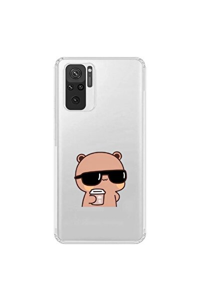 Dali Design حافظة شفافة متوافقة مع هاتف Xiaomi Redmi Note 10S بتصميم Couple T...