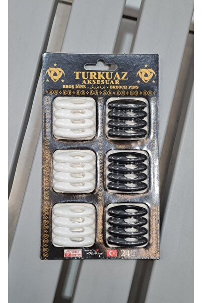 MODA Mineleşarp Scarf Shawl Holder Needle Set Mixed Color 24 Pieces