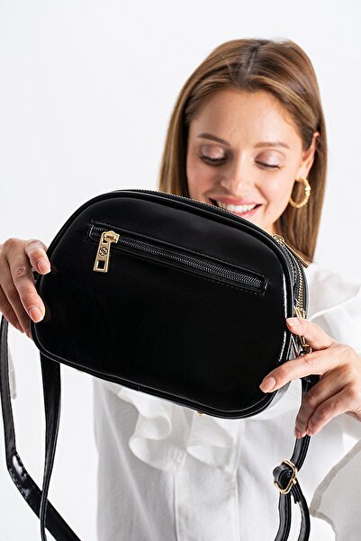 Ayakkabı Fuarı Elit 25Ksnm1435R Women's Shoulder Bag Black