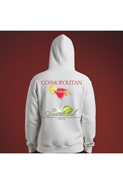 Etoile Studio Hooded 3 Thread Cocktail O Oversized Sweatshirt - Unisex Comfortable Fit, Street Fashion, Casual Style