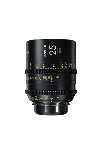 AcarFilm Obiectiv DZOFilm VESPID 25mm T2.1 PL, deschidere maxima T2.1, diametru frontal 80mm, compatibilitate