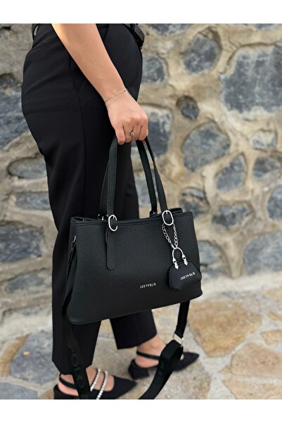 Just Polo Women's New Season Large Size Soft Leather Luxury Hand & Shoulder Bag Shopper