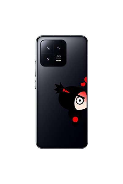 Dali Design حافظة شفافة متوافقة مع هاتف Xiaomi Mi 13 Pro بتصميم Couple Pucca 1