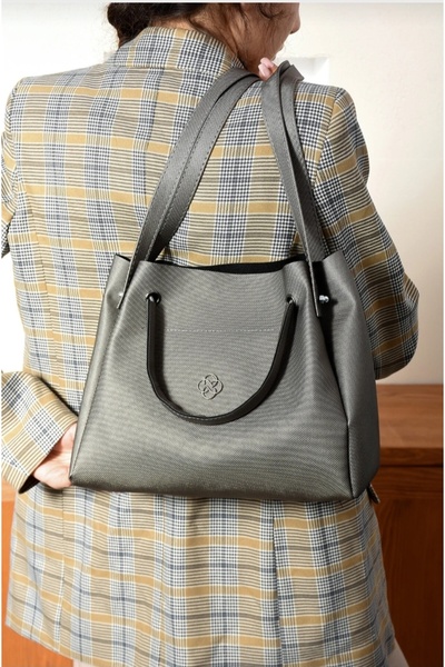 MY VİNTAGE Women's Shoulder Bag Briefcase School Large Bag