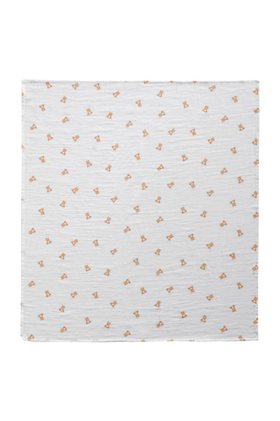 LC Waikiki Printed Muslin Baby Blanket 90X100 cm