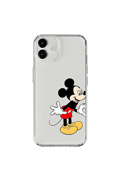 Dali Design حافظة شفافة متوافقة مع هاتف iPhone 12 بتصميم Couple Mickey 1