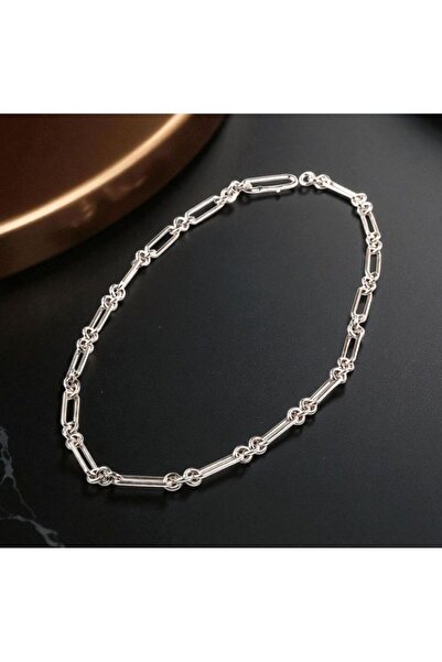 AKSESUARIM Unisex Italian Model Steel Chain