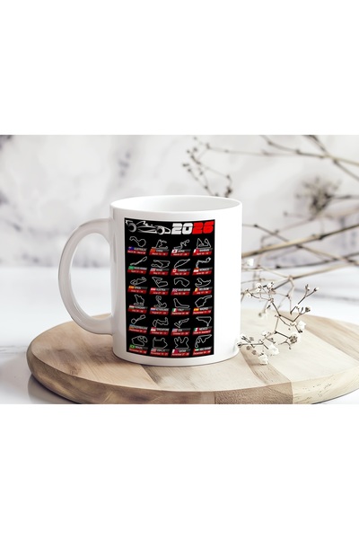 Beramussa كأس التقويم بتصميم فورمولا 1 لعام 2026 - هدية تذكارية تحتوي على جمي...