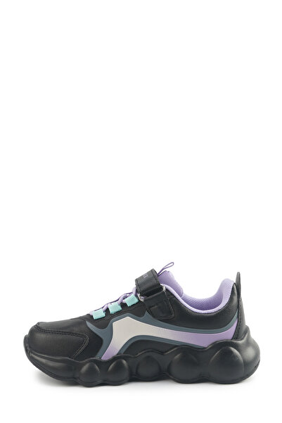 lumberjack Grape 5Pr Black Girls' Sneaker