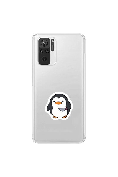 Dali Design حافظة شفافة متوافقة مع هاتف Xiaomi Redmi Note 10S بتصميم Couple P...
