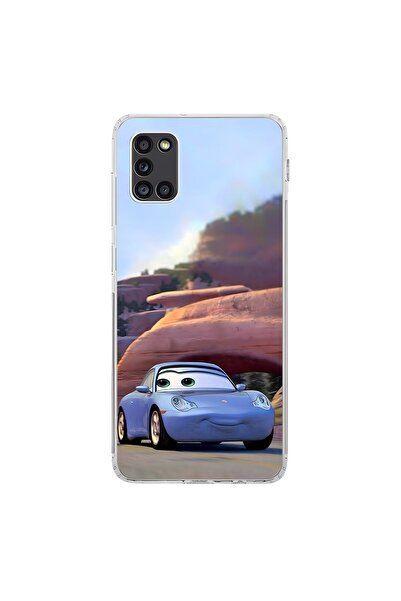 Dali Design حافظة شفافة متوافقة مع هاتف سامسونج جالاكسي A31 بتصميم Couple Sal...