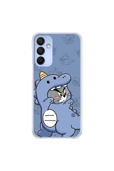 Dali Design حافظة شفافة متوافقة مع هاتف سامسونج جالاكسي A15 بتصميم Couple Tom 1