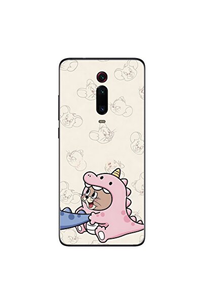 Dali Design حافظة شفافة متوافقة مع هاتف Xiaomi Mi 9T Pro بتصميم Couple Jerry 2