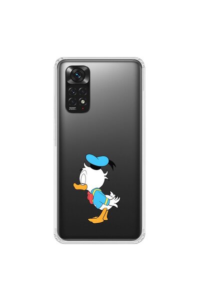 Dali Design حافظة شفافة متوافقة مع هاتف Xiaomi Redmi Note 11 بتصميم Couple Du...