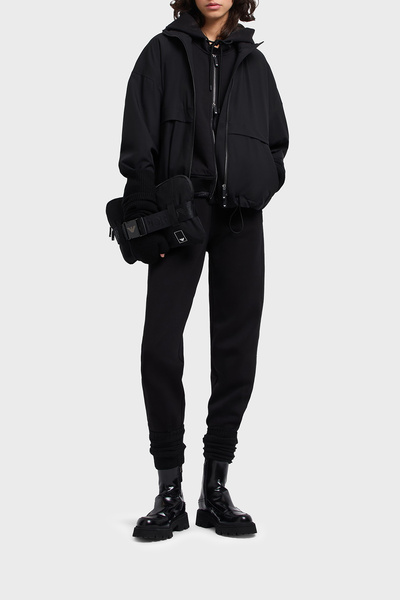 Emporio Armani Stretch Cotton Regular Fit Hooded Sweat Sweat Ew001358 Af10002 Uc001