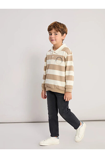 LC Waikiki Pantaloni Jean pentru băiat cu talie elastică