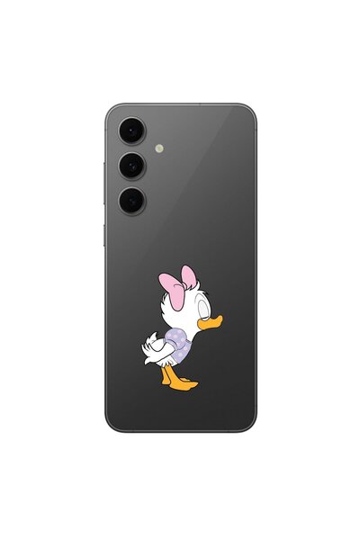 Dali Design حافظة شفافة متوافقة مع هاتف سامسونج جالاكسي S24 FE بتصميم Couple ...