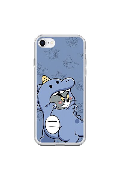 Dali Design iPhone 6 Compatible Transparent Case Couple Tom 1 Design