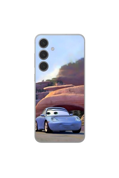 Dali Design حافظة شفافة متوافقة مع هاتف سامسونج جالاكسي S24 بتصميم Couple Sal...