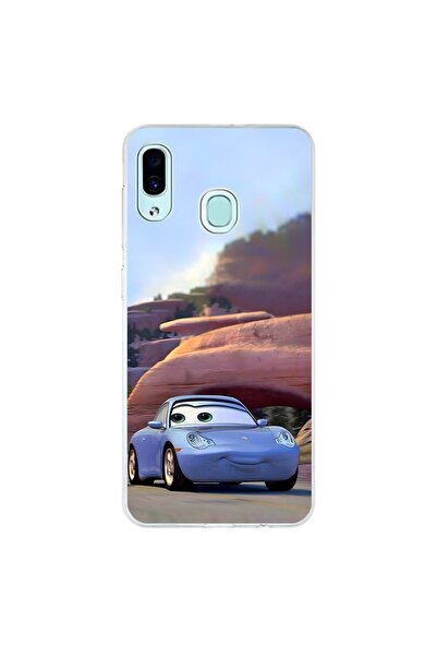 Dali Design حافظة شفافة متوافقة مع هاتف سامسونج جالاكسي A30 بتصميم زوجي سالي 2