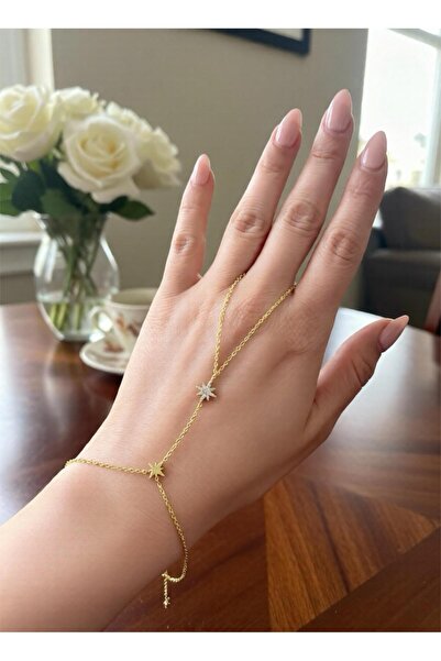 FASHİON JEWELRY Yıldız Detaylı Şık Şahmeran
