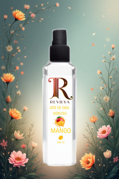 Revilya Mango 200 ML SİGARA ve KÖTÜ KOKULARA KARŞI OTO VE ODA KOKUSU | Tropik...