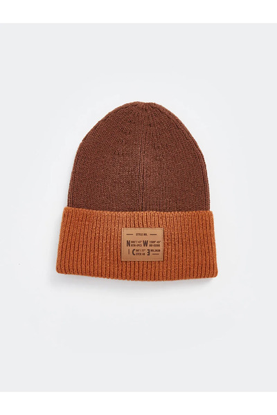 LC Waikiki Label Embroidered Men's Beret