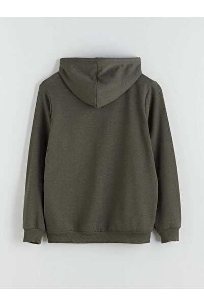 LC Waikiki Ανδρικό φούτερ με μακρυμάνικη κουκούλα με φερμουάρ