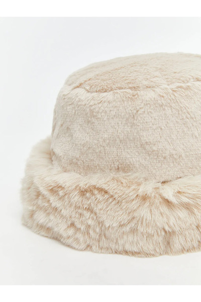 LC Waikiki Furry Women's Bucket Hat