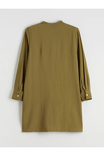 LC Waikiki Judge Collar Textured Women's Shirt Tunic