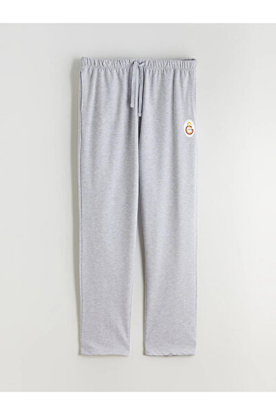 LC Waikiki Büyük Beden Standart Kalıp Galatasaray Baskılı Erkek Pijama Takımı
