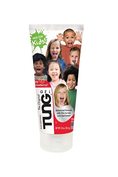 Tung Tongue Gel for Kids, Strawberry Flavor, 85 g