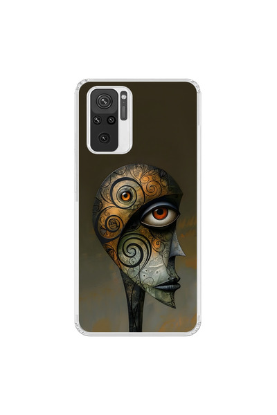 Dali Design حافظة شفافة متوافقة مع هاتف Xiaomi Redmi Note 10S بتصميم الجدول 2