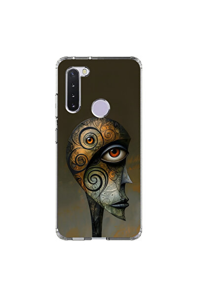 Dali Design حافظة شفافة متوافقة مع هاتف سامسونج جالاكسي A21 بتصميم الجدول 2