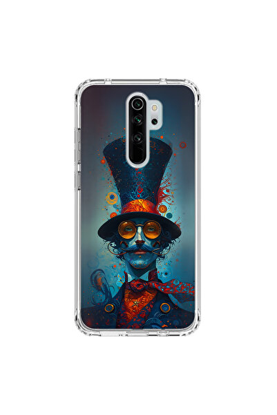 Dali Design حافظة شفافة متوافقة مع هاتف Xiaomi Redmi Note 8 Pro بتصميمات تابلت 3